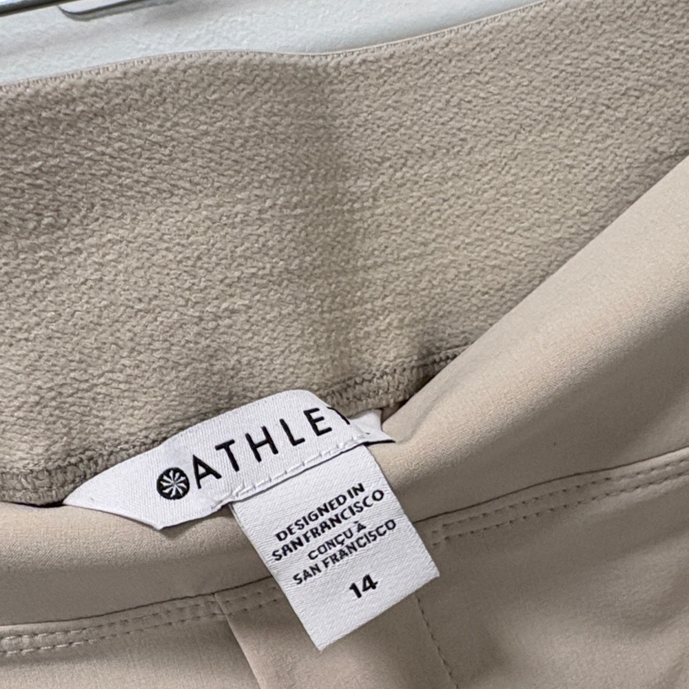 ATHLETA LIGHT BEIGE PANTS - Picture 2 of 6